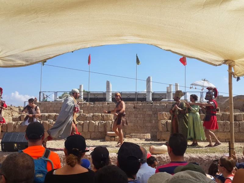 הופעה בנמל קיסריה