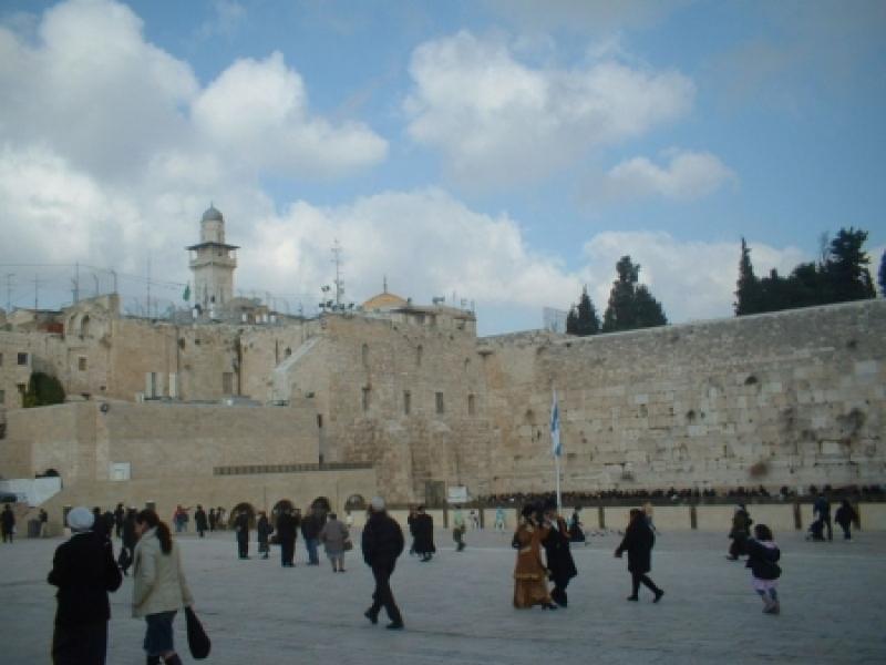 רחבת הכותל המערבי בירושלים